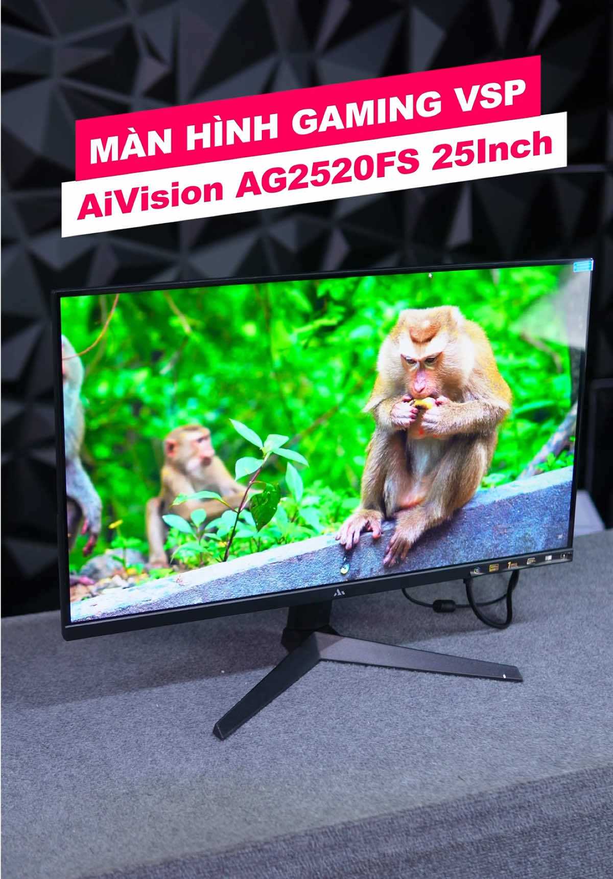 Màn hình Gaming VSP AiVision AG2520FS 25 Inch 200Hz 1ms – Trải Nghiệm Cực Mượt